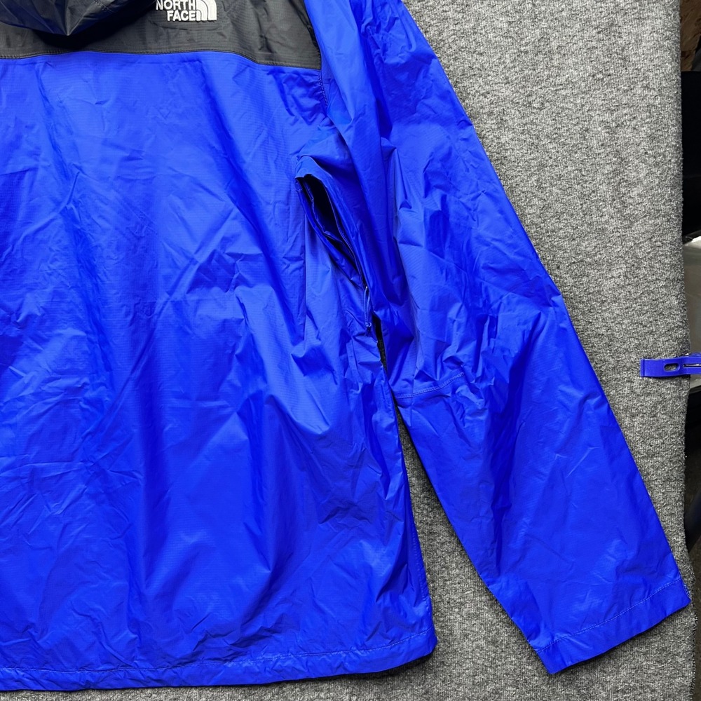 The North Face Jacket Mens XL Blue Black Hyvent Venture NF0A4P8KEF1 Rain Coat - Picture 16 of 16